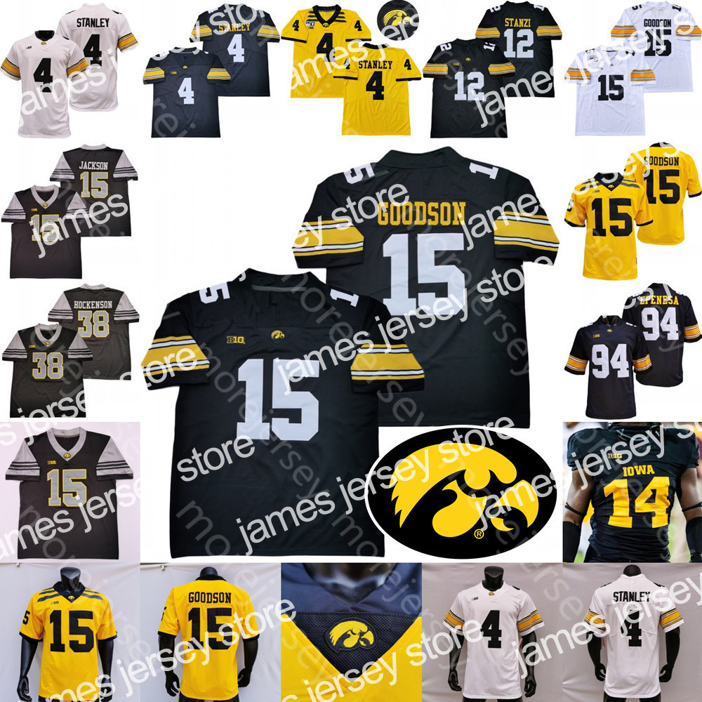 New Custom IOWA Hawkeyes Football Jersey NCAA College Kadyn Proctor Tyler Goodson T.J. Hockenson Josh Jackson Spencer Petras Sam LaPorta Ivory, White ii
New Custom IOWA Hawkeyes Football Jersey NCAA College Kadyn Proctor Tyler Goodson T.J. Hockenson Josh Jackson Spencer Petras Sam LaPorta Ivory, White ii