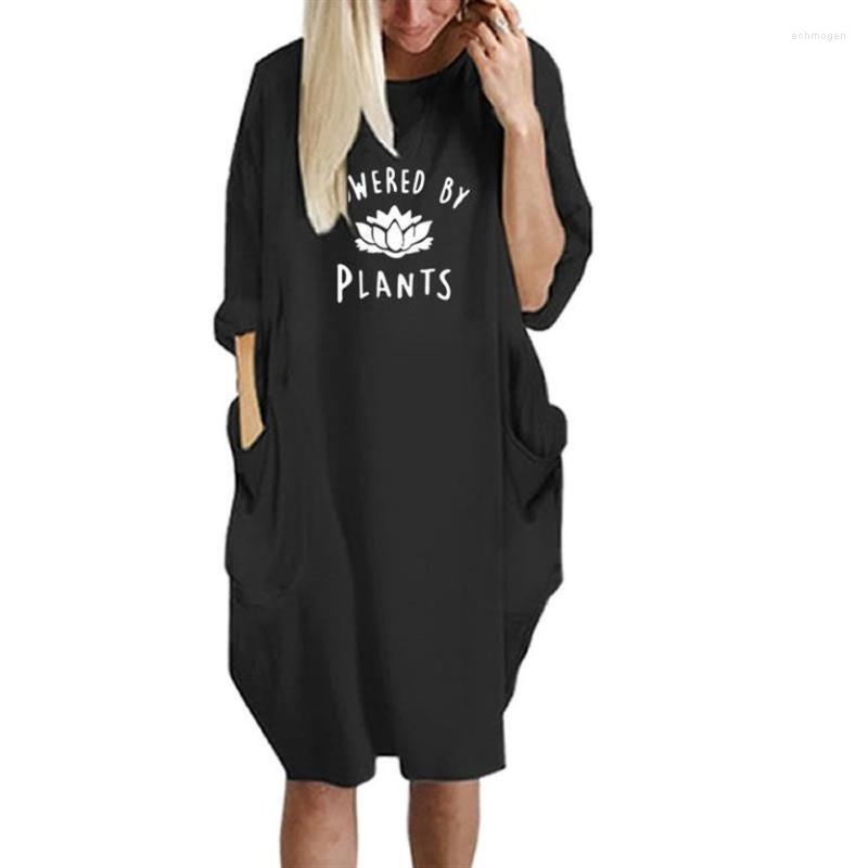 Plus Size Dresses 2022 Fashion Pocket Dress For Women Vegan Letters Print Female Graphic Tumblr Clothing Echm22, Black
Plus Size Dresses 2022 Fashion Pocket Dress For Women Vegan Letters Print Female Graphic Tumblr Clothing Echm22, Black