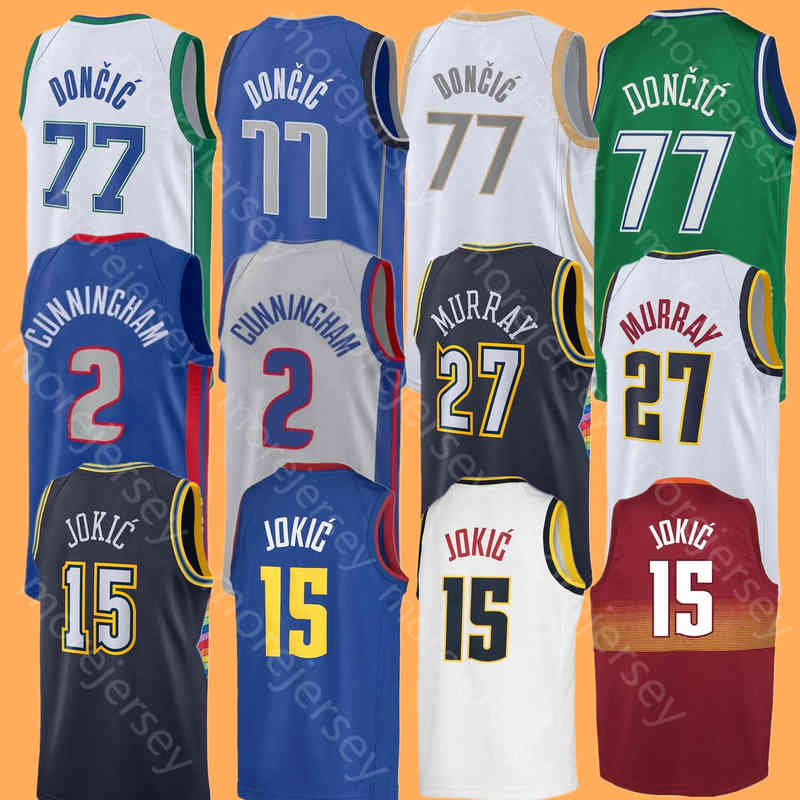 Luka Doncic Jersey Basketball 2022 City Jokic Jamal Murray Cade Cunningham Jerseys Home Away, As pic
Luka Doncic Jersey Basketball 2022 City Jokic Jamal Murray Cade Cunningham Jerseys Home Away, As pic