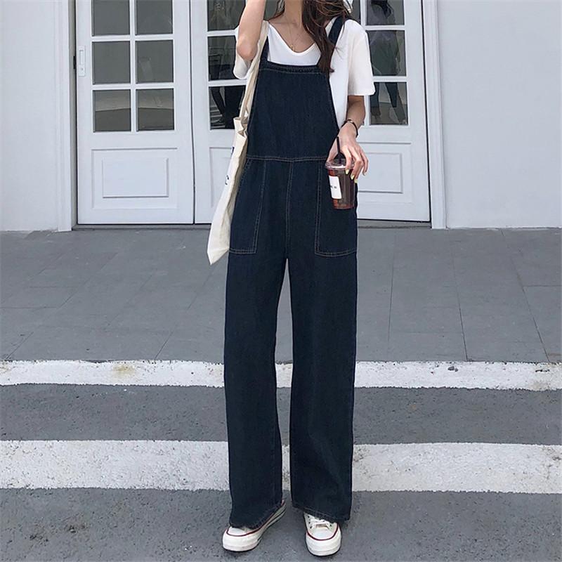 Women's Jumpsuits & Rompers Casual Women Pockets Loose Suspender Denim Overall Dungarees Long Trousers Jean Jumpsuit Overalls PantsWomen's, Blue
Women's Jumpsuits & Rompers Casual Women Pockets Loose Suspender Denim Overall Dungarees Long Trousers Jean Jumpsuit Overalls PantsWomen's, Blue