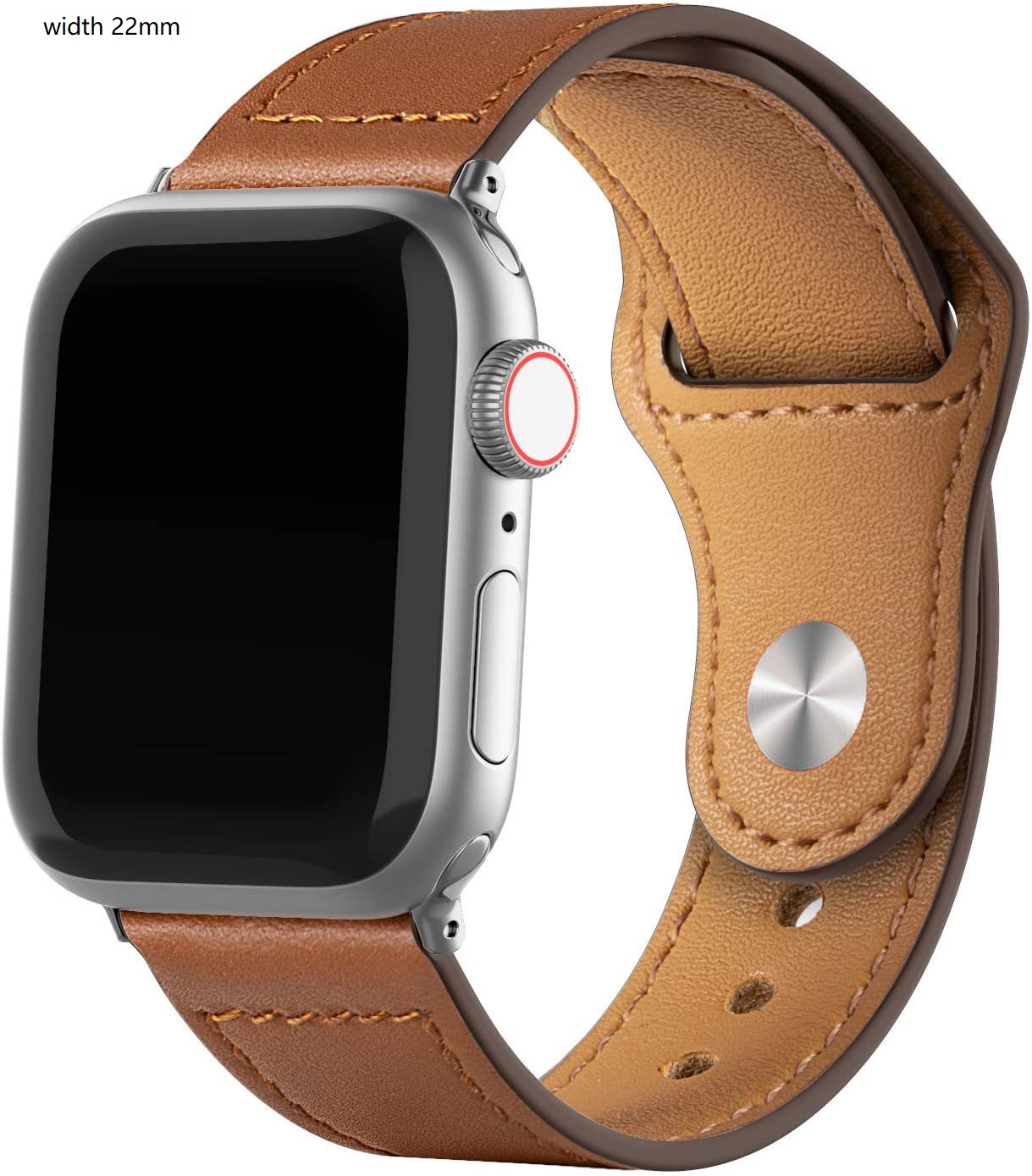 width 22mm PU Leather strap For Apple watch band 38mm 40mm 41 mm Accessories Sport bracelet iWatch series 3 4 5 6 7 se
width 22mm PU Leather strap For Apple watch band 38mm 40mm 41 mm Accessories Sport bracelet iWatch series 3 4 5 6 7 se