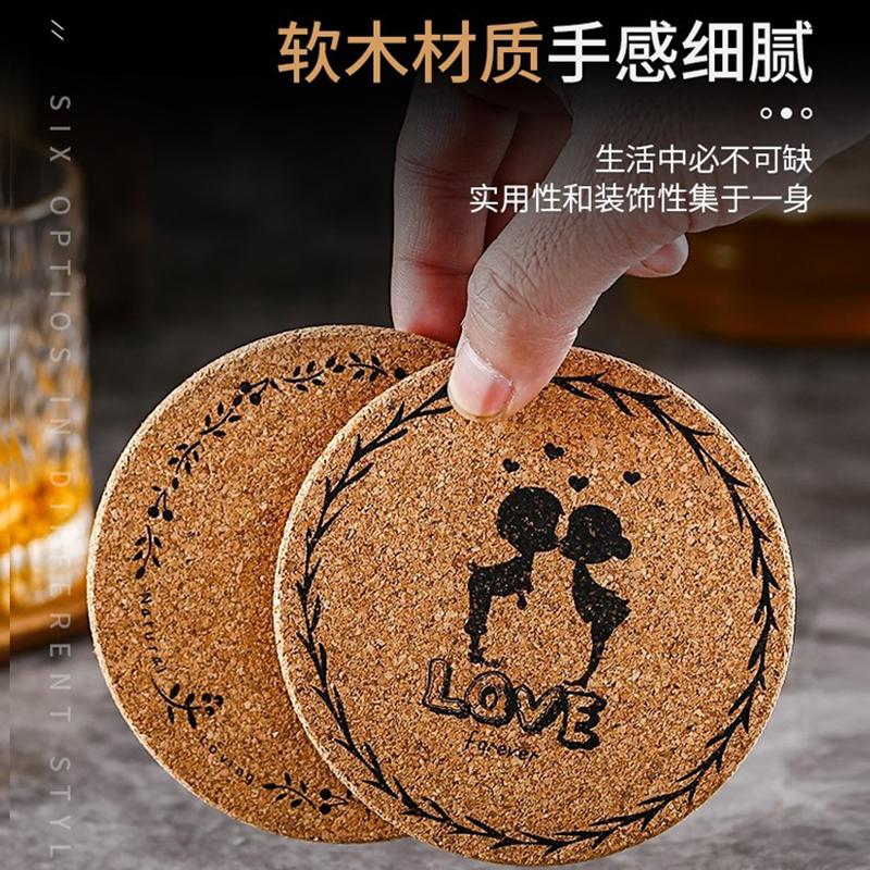 Mats & Pads Round Creative Cork Bar Whisky Cocktail Non Slip Anti Scald Heat Insulation Coffee Pad
Mats & Pads Round Creative Cork Bar Whisky Cocktail Non Slip Anti Scald Heat Insulation Coffee Pad