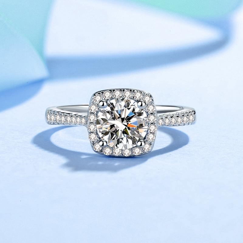 Cluster Rings Real Lab Moissanite Eternity Ring Wedding Band For Women VVS Brilliant Diamond Engagement Sterling Silver JewelryCluster Clust
Cluster Rings Real Lab Moissanite Eternity Ring Wedding Band For Women VVS Brilliant Diamond Engagement Sterling Silver JewelryCluster Clust