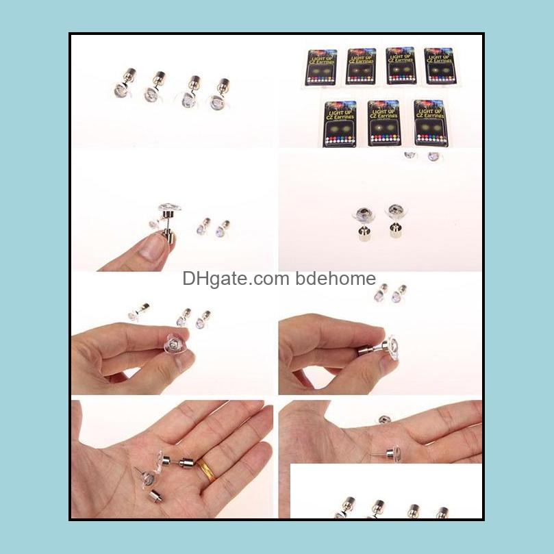 Stud Earrings Wholesale Fashion Flashing Blinking Stainless Steel Earring Studs For Party Channel Drop Delivery 2021 Jewelry Bdehome Dhmjf
Stud Earrings Wholesale Fashion Flashing Blinking Stainless Steel Earring Studs For Party Channel Drop Delivery 2021 Jewelry Bdehome Dhmjf