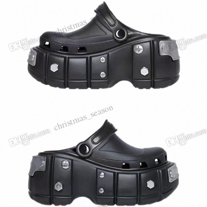 Men Women Punk Style Slippers Flip Flops HardCroc Beach Pool Slides Sandals Rubber Rivet Slide Platform Casual Shoes Foam Water Walker Train
Men Women Punk Style Slippers Flip Flops HardCroc Beach Pool Slides Sandals Rubber Rivet Slide Platform Casual Shoes Foam Water Walker Train
