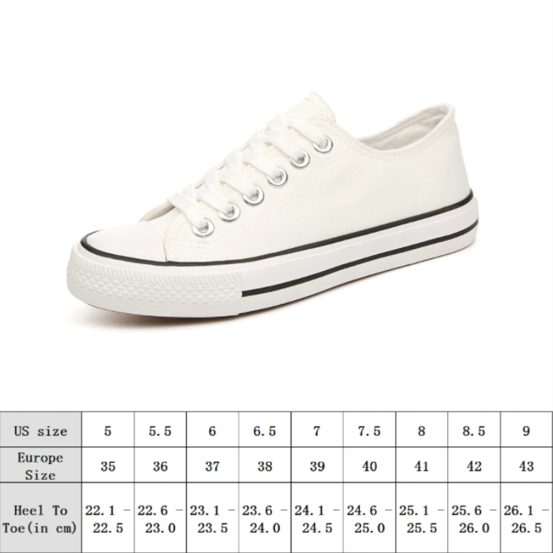 Sepatu Wanita Musim Panas Fashion Baru Kasual Kanvas Solid Sneakers untuk Zapatos De