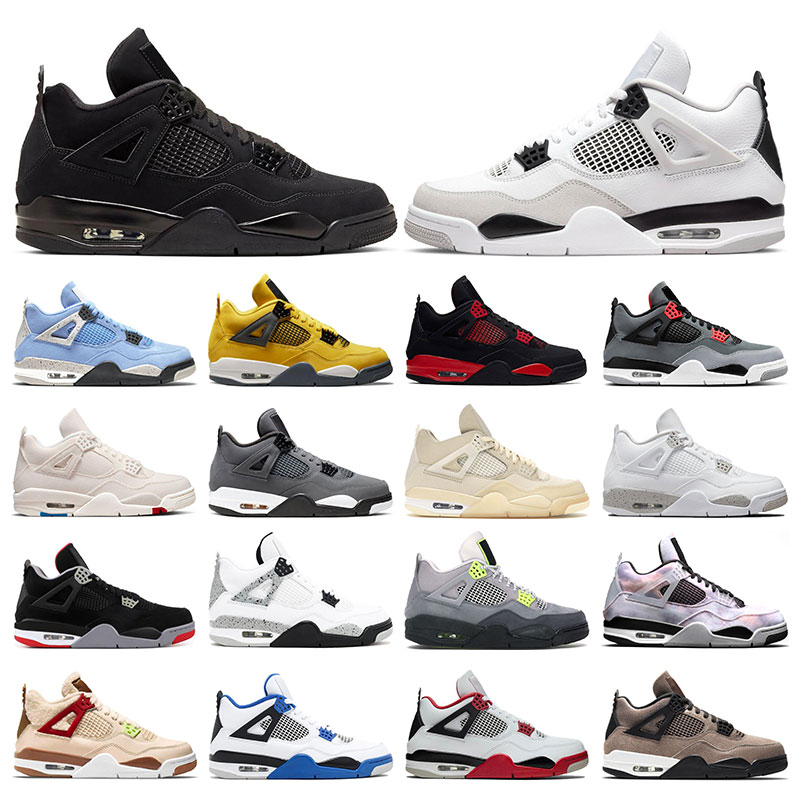 Designer Basketball shoes 4s jumpman 4 Military Black Cat University Blue White Oreo Canvas Infrared Sail mens womens outdoor sports sneakers trainers, 1 36-47
Designer Basketball shoes 4s jumpman 4 Military Black Cat University Blue White Oreo Canvas Infrared Sail mens womens outdoor sports sneakers trainers, 1 36-47
