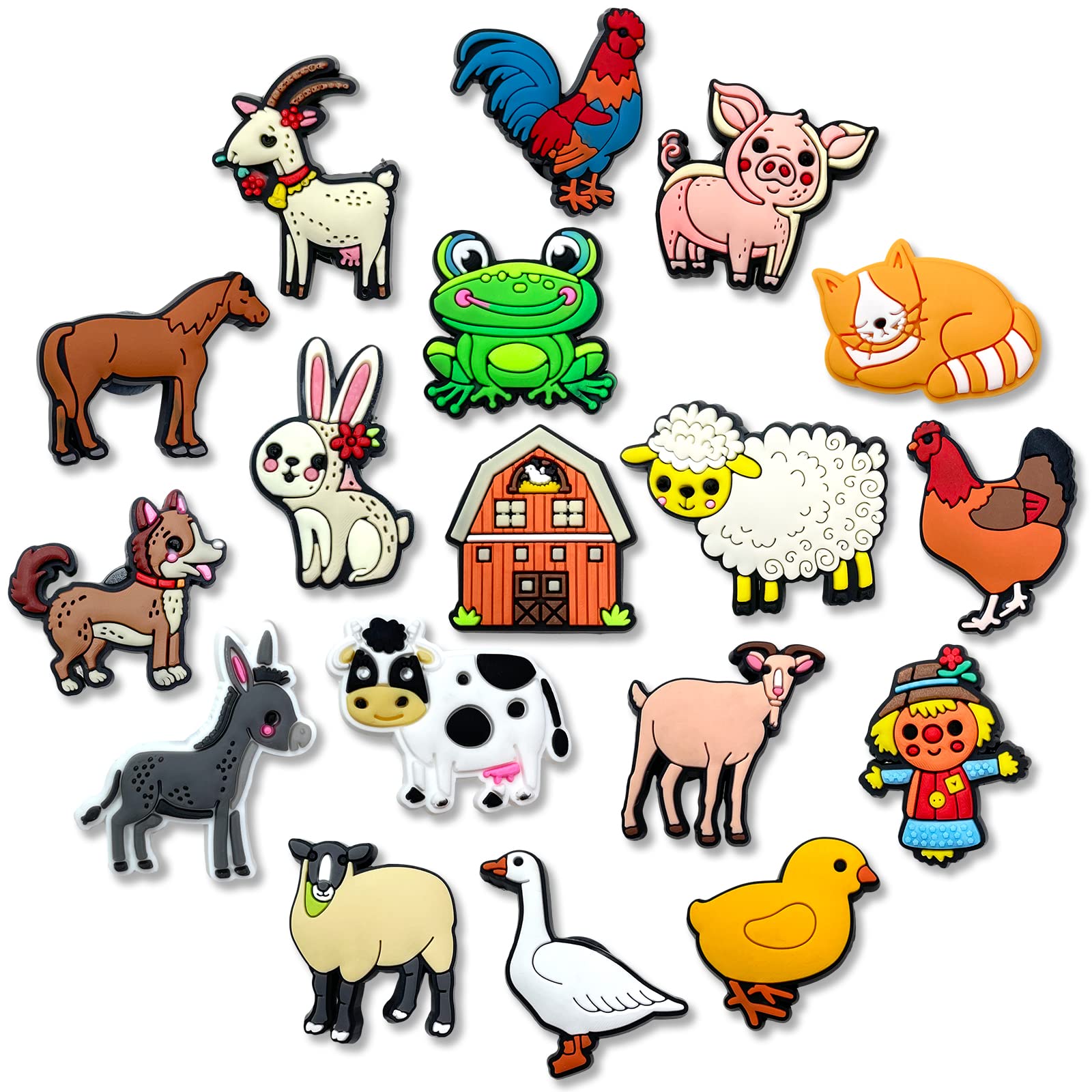 Farm Animal Shoe Charms Parts Accessories For Croc Clog Decoration Grange Sandals Boys Girls Teens Men Women Adts Partys Favor jlllZW
Farm Animal Shoe Charms Parts Accessories For Croc Clog Decoration Grange Sandals Boys Girls Teens Men Women Adts Partys Favor jlllZW