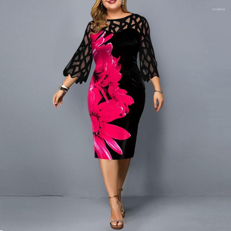 Plus Size Dresses Women's Summer Dress Elegant Floral Print Casual 2022 Mesh Sleeve Birthday Club Party 3XL 4XL 5XL Jona22, White
Plus Size Dresses Women's Summer Dress Elegant Floral Print Casual 2022 Mesh Sleeve Birthday Club Party 3XL 4XL 5XL Jona22, White