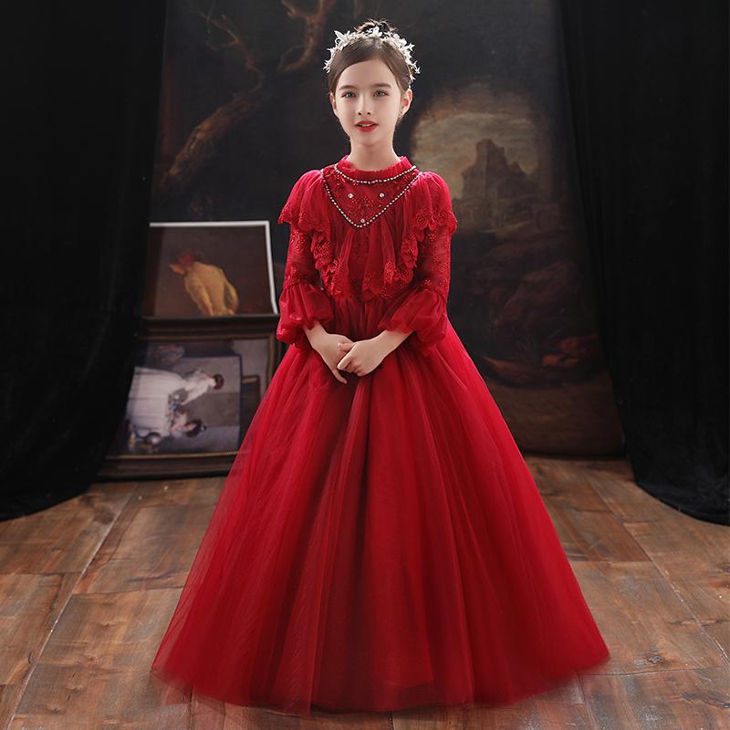 Girl's Dresses Wine Red Girls Formal Gowns Princess Puffy Tulle Long Kids Prom 2022 Children Special Occasion GownGirl's
Girl's Dresses Wine Red Girls Formal Gowns Princess Puffy Tulle Long Kids Prom 2022 Children Special Occasion GownGirl's