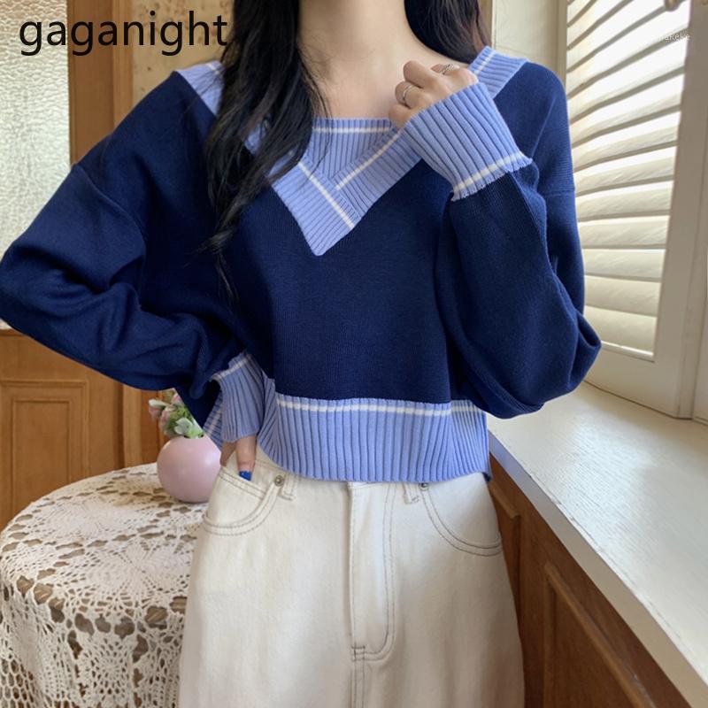 Women's Sweaters Gaganight Women Fake Two-piece Short Pullover 2022 Spring Autumn Retro Japanese Style Loose Outer Wear Knitted Sweater Tops, Gray
Women's Sweaters Gaganight Women Fake Two-piece Short Pullover 2022 Spring Autumn Retro Japanese Style Loose Outer Wear Knitted Sweater Tops, Gray