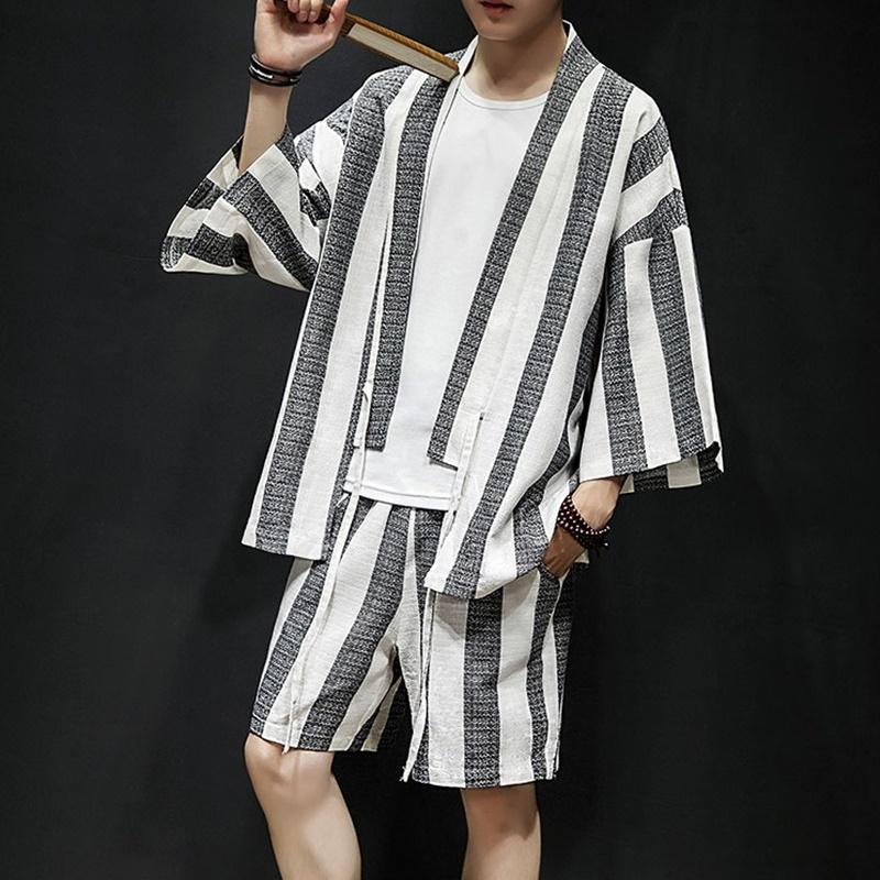 Ethnic Clothing Japanese Kimono Men Cardigan Shirt Blouse Yukata Haori Obi Clothes Samurai Cosplay Male Japan TA509Ethnic
Ethnic Clothing Japanese Kimono Men Cardigan Shirt Blouse Yukata Haori Obi Clothes Samurai Cosplay Male Japan TA509Ethnic