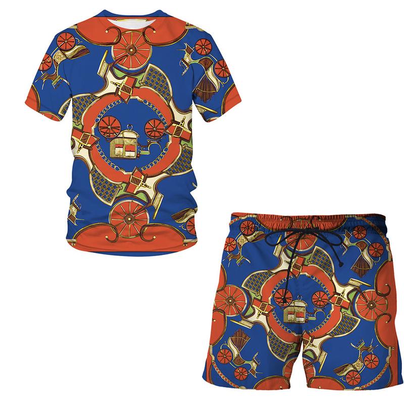 Men's Tracksuits Summer High End Luxury 3D Short-sleeved Suit Man / Woman Casual Clothes T-shirt + Shorts 2-piece Streetwear Men Clothing, Cbt-3201jiacbdk-1618
Men's Tracksuits Summer High End Luxury 3D Short-sleeved Suit Man / Woman Casual Clothes T-shirt + Shorts 2-piece Streetwear Men Clothing, Cbt-3201jiacbdk-1618