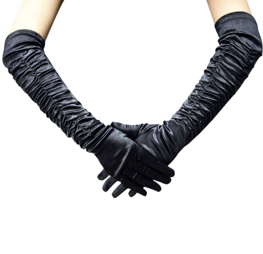 Vintage Satin Opera Gloves - Elegant Costume Accessory for Women's Evening Parties, Cosplay, Stage Performances (Black/Red/White)
Vintage Satin Opera Gloves - Elegant Costume Accessory for Women's Evening Parties, Cosplay, Stage Performances (Black/Red/White)