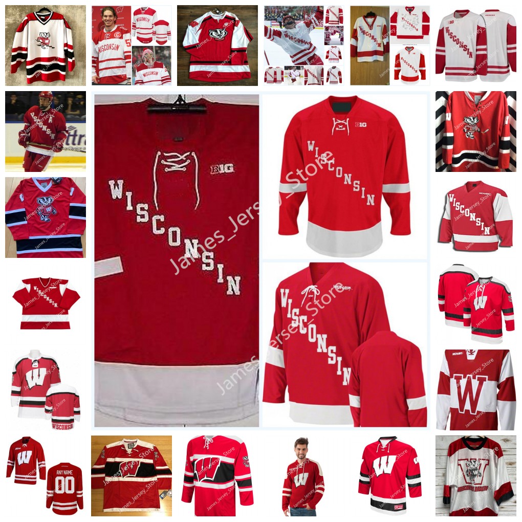 2022 NCAA Wisconsin Badgers Hockey Jersey 10 Bob Johnson 2 Jamie McBain 23 28 Rene Bourque 8 Joe Pavelski 6 Justin Schultz 10 Mark Johnson 1 Brian Elliott 15 Dany Heatley
2022 NCAA Wisconsin Badgers Hockey Jersey 10 Bob Johnson 2 Jamie McBain 23 28 Rene Bourque 8 Joe Pavelski 6 Justin Schultz 10 Mark Johnson 1 Brian Elliott 15 Dany Heatley
