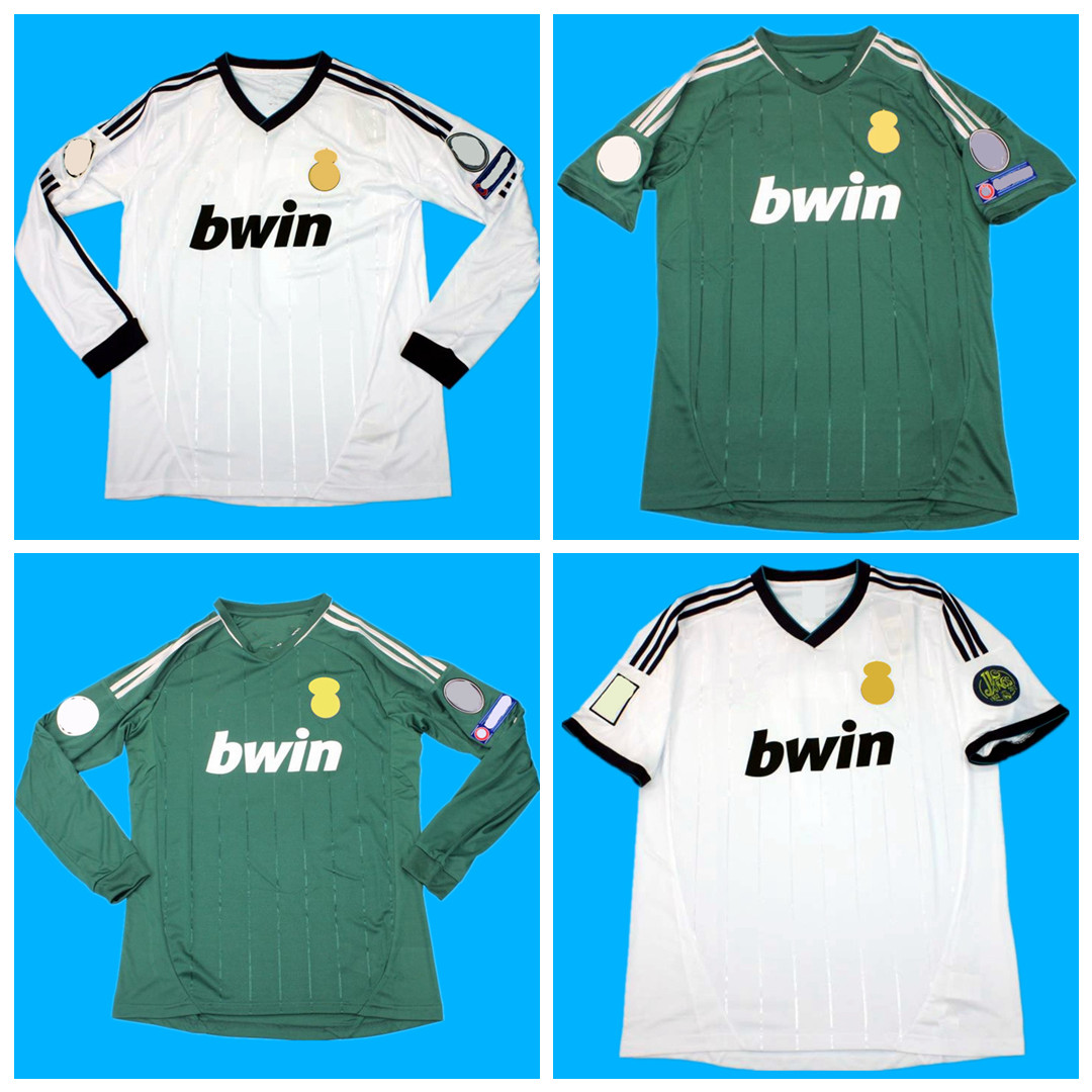 SOCCER JERSEYS 12 13 maillot classic vintage camisetas football shirts Uniforms UCL men home away, 12/13 white home
SOCCER JERSEYS 12 13 maillot classic vintage camisetas football shirts Uniforms UCL men home away, 12/13 white home