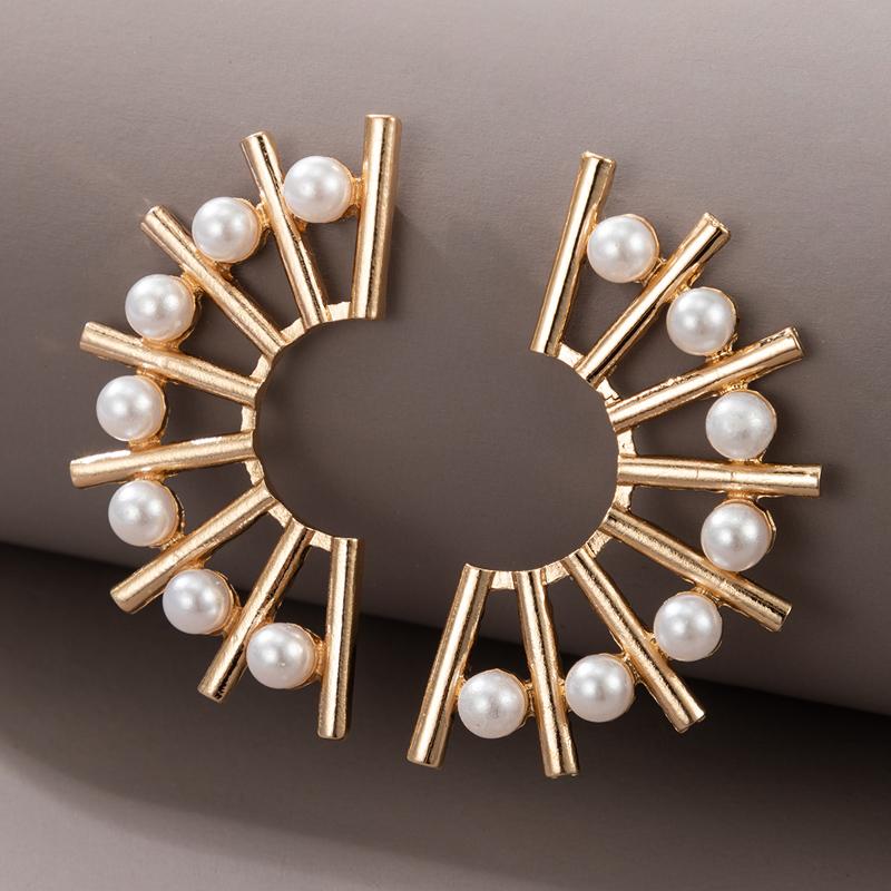 Dangle & Chandelier Bohemia Artificial Pearl Drop Earrings For Women Trendy Irregular Geometric Metal Female Party Jeweley GiftDangle Dangle
Dangle & Chandelier Bohemia Artificial Pearl Drop Earrings For Women Trendy Irregular Geometric Metal Female Party Jeweley GiftDangle Dangle