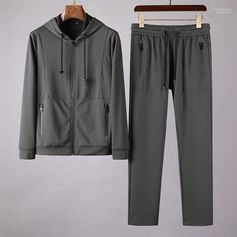 Men's Tracksuits 2022 Spring And Autumn High Quality Stitching Two Piece Elastic Fabric Fashion Hooded Leisure Sports Suit, Black
Men's Tracksuits 2022 Spring And Autumn High Quality Stitching Two Piece Elastic Fabric Fashion Hooded Leisure Sports Suit, Black