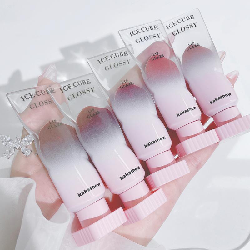 Lip Gloss Ice Cube Glossy Mirror Water Glaze To Matte Lipstick Makeup Long Lasting Rich Color Silky Not Fade TintLip, 01
Lip Gloss Ice Cube Glossy Mirror Water Glaze To Matte Lipstick Makeup Long Lasting Rich Color Silky Not Fade TintLip, 01