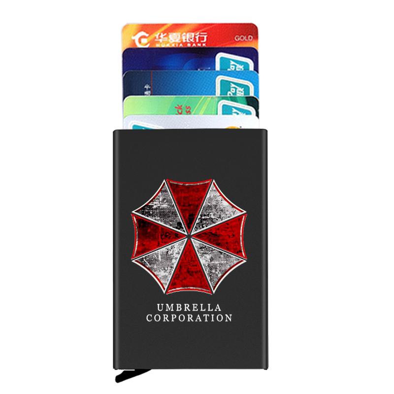 Card Holders Anti-theft ID Holder Thin Aluminium Metal Wallets Classic Umbrella Corporation Printing Pocket Case Bank BoxCard, Gold
Card Holders Anti-theft ID Holder Thin Aluminium Metal Wallets Classic Umbrella Corporation Printing Pocket Case Bank BoxCard, Gold