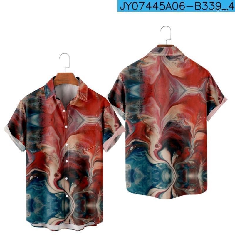 Men's Casual Shirts Oil Painting Splashing Ink Print Style Short Sleeve Shirt Kawaii Unisex ClothingMen's Eldd22, Blue
Men's Casual Shirts Oil Painting Splashing Ink Print Style Short Sleeve Shirt Kawaii Unisex ClothingMen's Eldd22, Blue