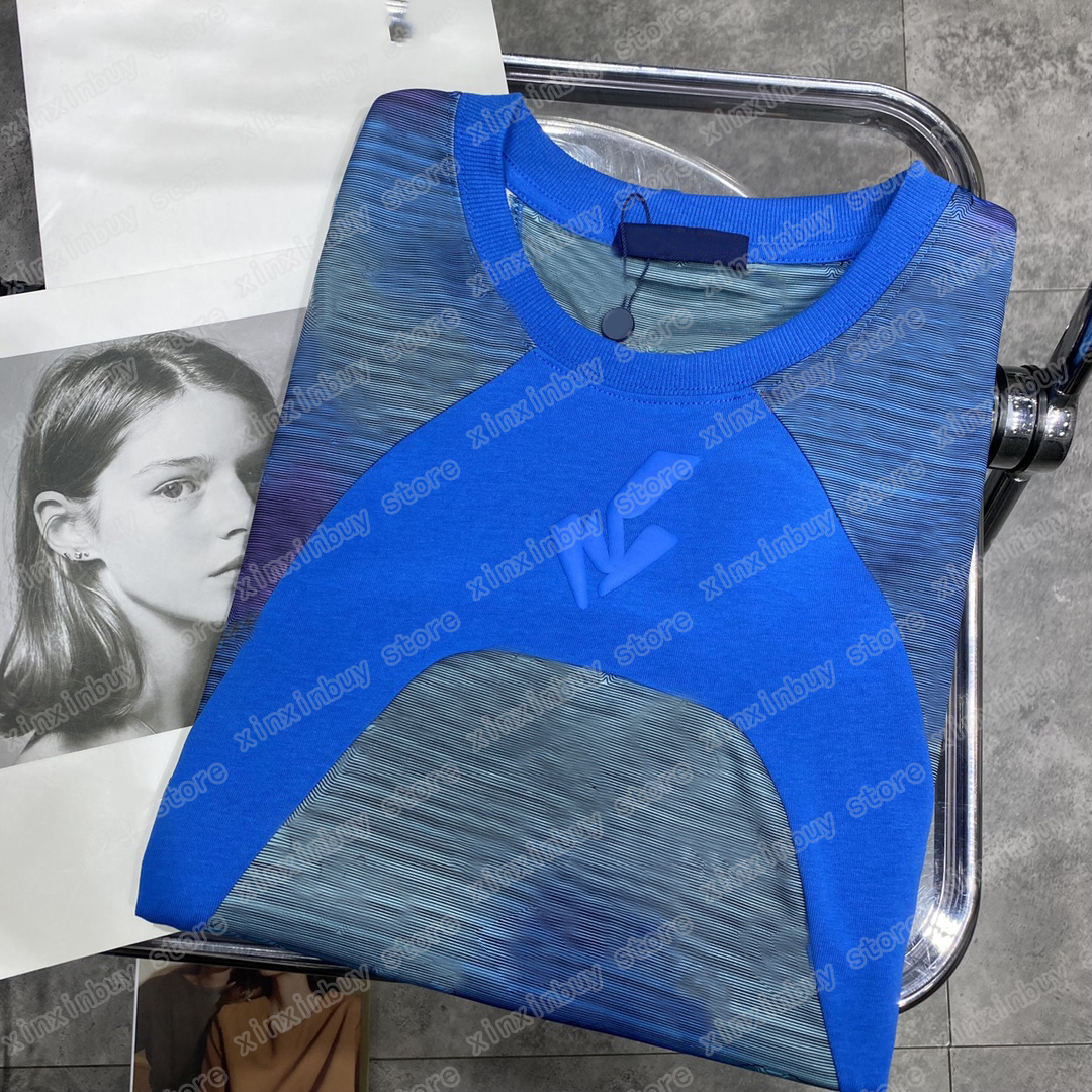 22ss Men Women Designers T-Shirts tee 2054 print Panelled short sleeve Man Crew Neck paris Fashion Streetwear blue xinxinbuy S-XL, Multi
22ss Men Women Designers T-Shirts tee 2054 print Panelled short sleeve Man Crew Neck paris Fashion Streetwear blue xinxinbuy S-XL, Multi
