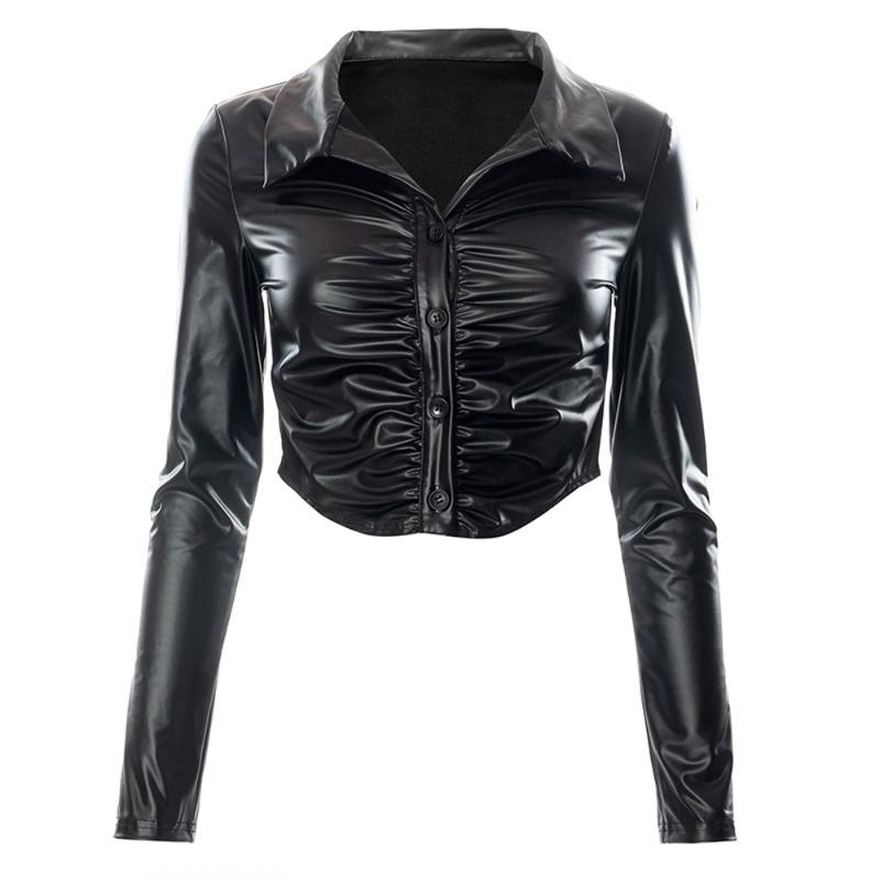 Women' Blouses & Shirts Blouse Solid Button Top Sexy Club Fitness Sweat Shirt Casual Biker Streetwear For Women 2022 Spring SummerWomen, Black
Women' Blouses & Shirts Blouse Solid Button Top Sexy Club Fitness Sweat Shirt Casual Biker Streetwear For Women 2022 Spring SummerWomen, Black