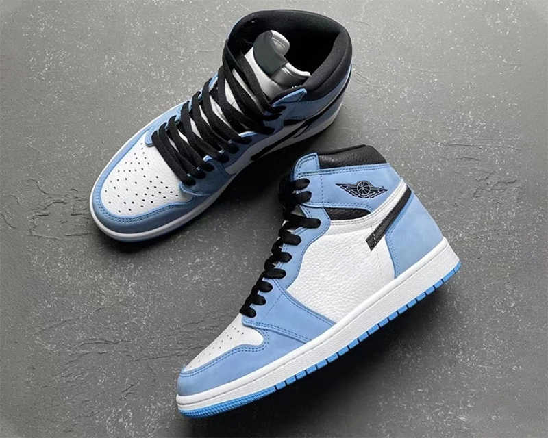 High OG 1 UNC Black White University Blue Shoes Jumpman Womens Basketball Mens Sports Sneakers With Box, #1
High OG 1 UNC Black White University Blue Shoes Jumpman Womens Basketball Mens Sports Sneakers With Box, #1