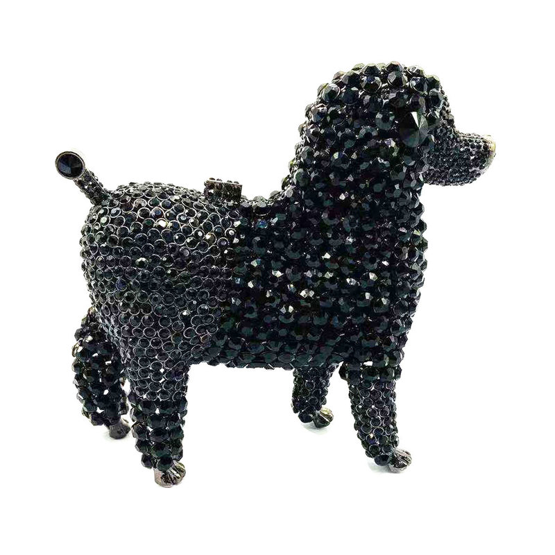 Animal Designer POODLE Luxury Crystal Evening Bags Black Dog Clutch Bags Purse Wedding Bridal Handbags Women Handbags SM97 220321, Customized wholesale
Animal Designer POODLE Luxury Crystal Evening Bags Black Dog Clutch Bags Purse Wedding Bridal Handbags Women Handbags SM97 220321, Customized wholesale