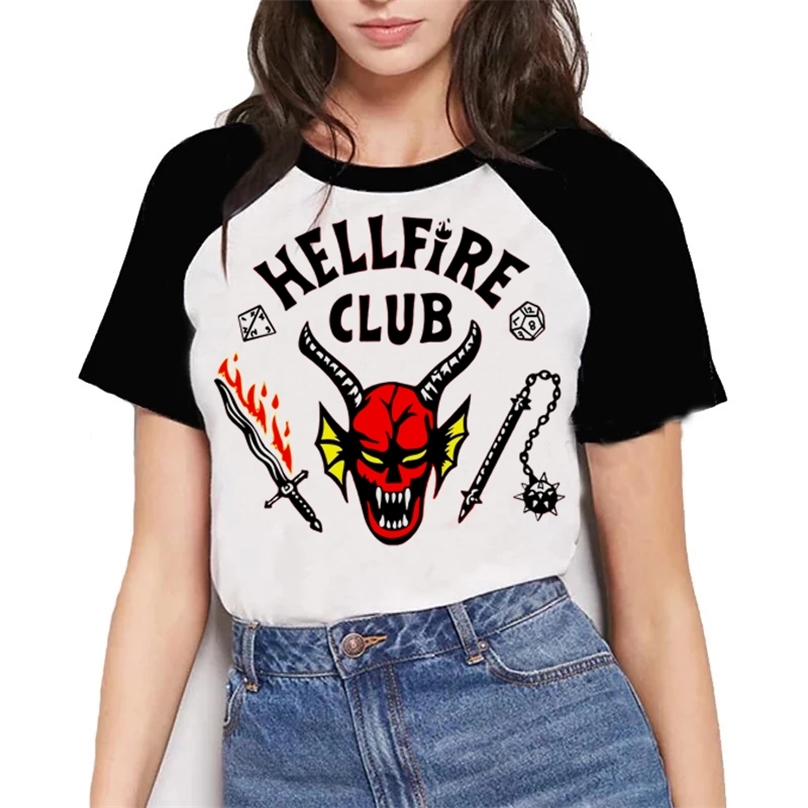 Stranger Things Season 4 T Shirt Women Upside Down Eleven Female Graphic Grunge Hellfire Club Tshirt Femme Tee Shirts 220712, 890
Stranger Things Season 4 T Shirt Women Upside Down Eleven Female Graphic Grunge Hellfire Club Tshirt Femme Tee Shirts 220712, 890