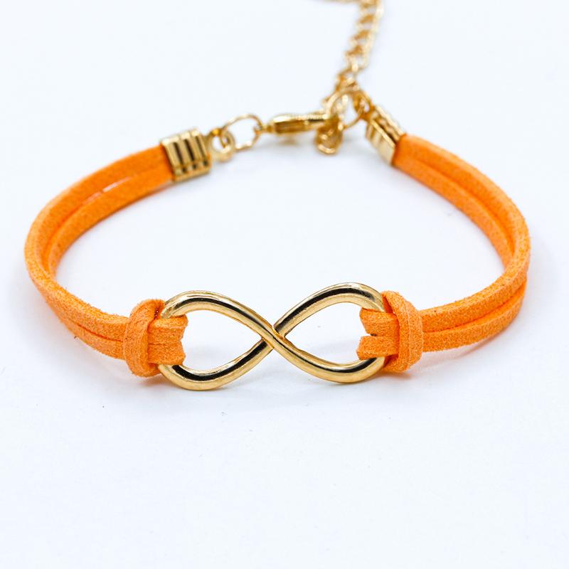 Charm Bracelets FSUNION European Punk Fashion Vintage Infinity 8 Cross Leather 12 Colors For Women Gift Bangles Men Jewelry
Charm Bracelets FSUNION European Punk Fashion Vintage Infinity 8 Cross Leather 12 Colors For Women Gift Bangles Men Jewelry