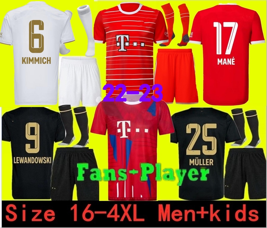 Size S-4XL Adults and kids MANE #17 22 23 Bayern kit Munich soccer JerseyS LEWANDOWSKI 2022 2023 HERNANDEZ COUTINHO child Adult uniforms Full set Football, 22-23 home s-4xl
Size S-4XL Adults and kids MANE #17 22 23 Bayern kit Munich soccer JerseyS LEWANDOWSKI 2022 2023 HERNANDEZ COUTINHO child Adult uniforms Full set Football, 22-23 home s-4xl