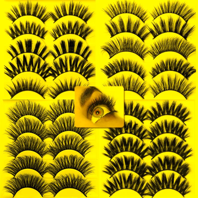 False Eyelashes Pairs 3D Natural Long Length Mink 22 Different Styles Fake Lashes Full Strip Cilios Faux CilsFalseFalse
False Eyelashes Pairs 3D Natural Long Length Mink 22 Different Styles Fake Lashes Full Strip Cilios Faux CilsFalseFalse