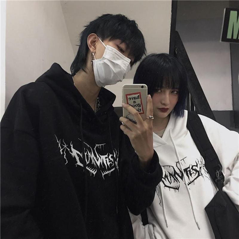Women's Hoodies & Sweatshirts Harajuku Streetwear Spring Hooded Long Sleeve Casual Loose Pullover Tops Men Women Print Sweatshirt Gothic Ove, 03
Women's Hoodies & Sweatshirts Harajuku Streetwear Spring Hooded Long Sleeve Casual Loose Pullover Tops Men Women Print Sweatshirt Gothic Ove, 03