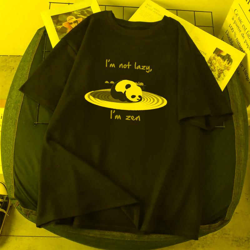 Men' T-Shirts I'm Not Lazy Zen Panda Manga T Shirt Men Harajuku Summer 2022 T-shirt Casual Cotton Tshirt Streetwear Loose Top Tee MaleM, Gray
Men' T-Shirts I'm Not Lazy Zen Panda Manga T Shirt Men Harajuku Summer 2022 T-shirt Casual Cotton Tshirt Streetwear Loose Top Tee MaleM, Gray