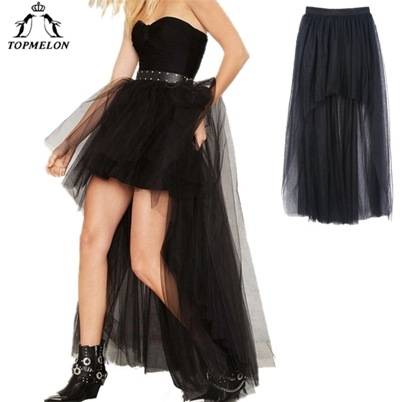 TOPMELON Womens Punk Skirt Female Gothic Tulle Skirt Summer Steampunk Long Skirt Ball Gown Black Mesh Shows Dance Party Skirts Y200326
TOPMELON Womens Punk Skirt Female Gothic Tulle Skirt Summer Steampunk Long Skirt Ball Gown Black Mesh Shows Dance Party Skirts Y200326