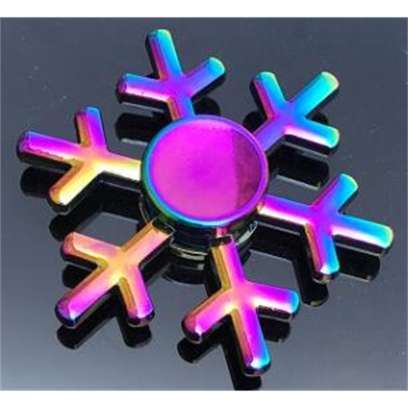 Decompression Toy rainbow Metal fidget spinner star flower skull dragon wing Hand Spinner for Autism ADHD Kids adults antistres Toy