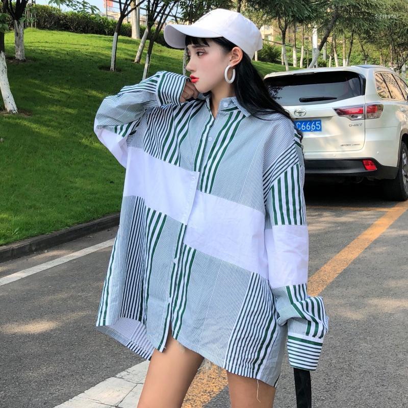 Women's Jackets Streetwear Style Womens Clothing Spring Autumn 2022 Korean Harajuku Stripes Print Long Lantern Sleeve Loose Thin Blouse Blus, Picture color
Women's Jackets Streetwear Style Womens Clothing Spring Autumn 2022 Korean Harajuku Stripes Print Long Lantern Sleeve Loose Thin Blouse Blus, Picture color