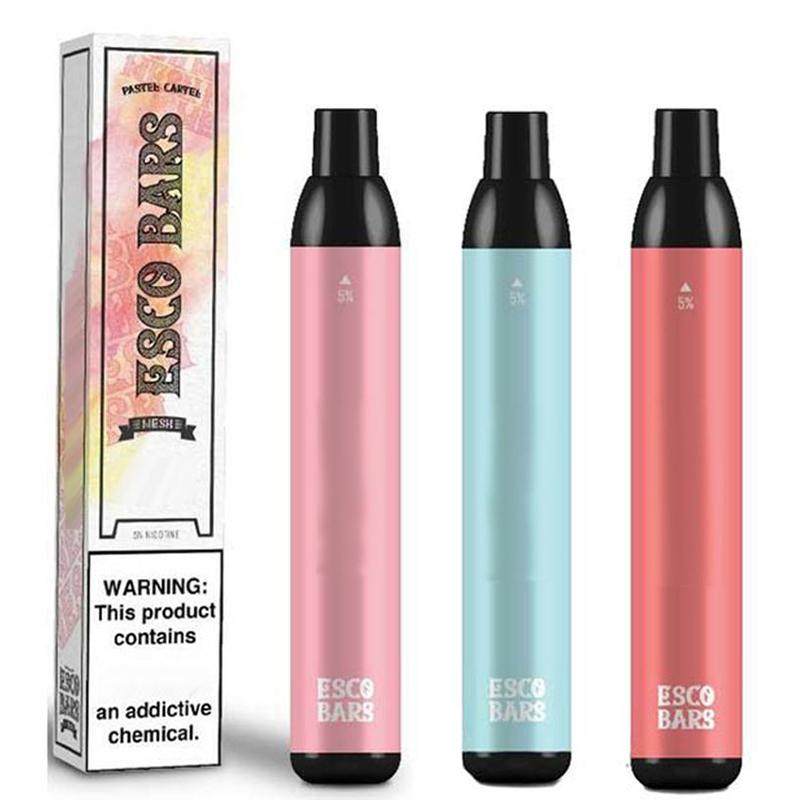 ESCO BAR 2500 Disposable E Cigarettes Device Kit 2500 Puffs 1000mAh Battery 8ml Prefilled Mesh Coil Cartridge Pod Vape Pen 
ESCO BAR 2500 Disposable E Cigarettes Device Kit 2500 Puffs 1000mAh Battery 8ml Prefilled Mesh Coil Cartridge Pod Vape Pen