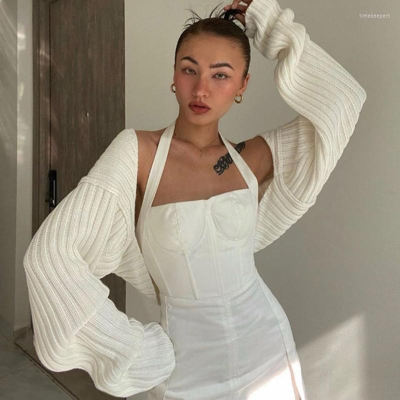 Women's Knits & Tees Women Ultra-short Sweater Coat 2022 Autumn Winter Long Sleeve Loose Knitted Crop Tops Solid Color Sexy Cardigan Time22, White
Women's Knits & Tees Women Ultra-short Sweater Coat 2022 Autumn Winter Long Sleeve Loose Knitted Crop Tops Solid Color Sexy Cardigan Time22, White