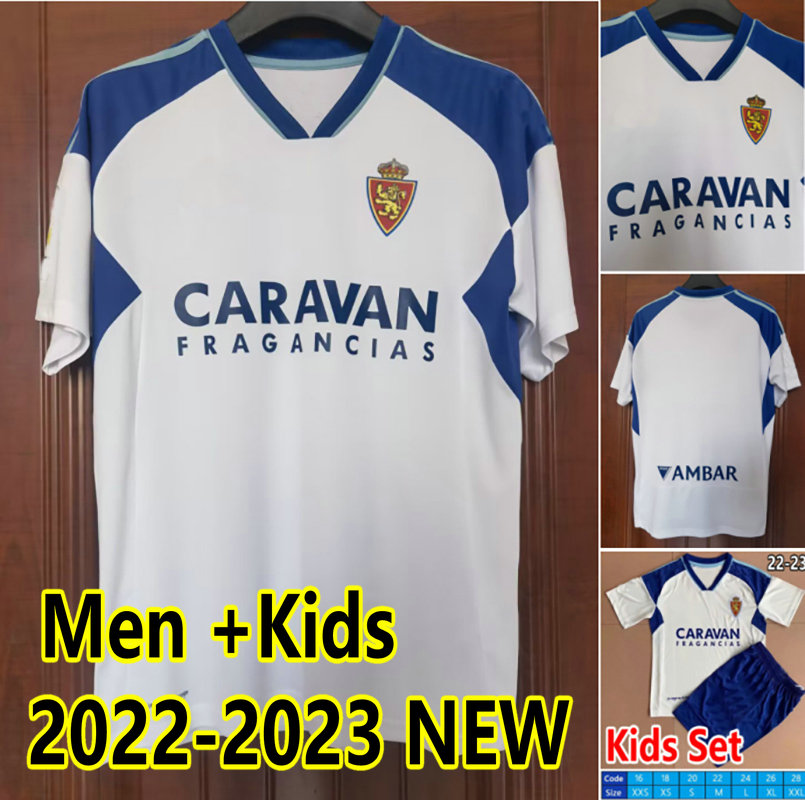 22 23 Real Zaragoza JAVI ROS Soccer jerseys ZAPATER 2022 2023 Home POMBO SHINJI KAGAWA Football shirts FRAN GAMEZ L. SUAREZ GUTI camiseta de futbol Men Kids set mykit, Fans 22-23 home +patch
22 23 Real Zaragoza JAVI ROS Soccer jerseys ZAPATER 2022 2023 Home POMBO SHINJI KAGAWA Football shirts FRAN GAMEZ L. SUAREZ GUTI camiseta de futbol Men Kids set mykit, Fans 22-23 home +patch