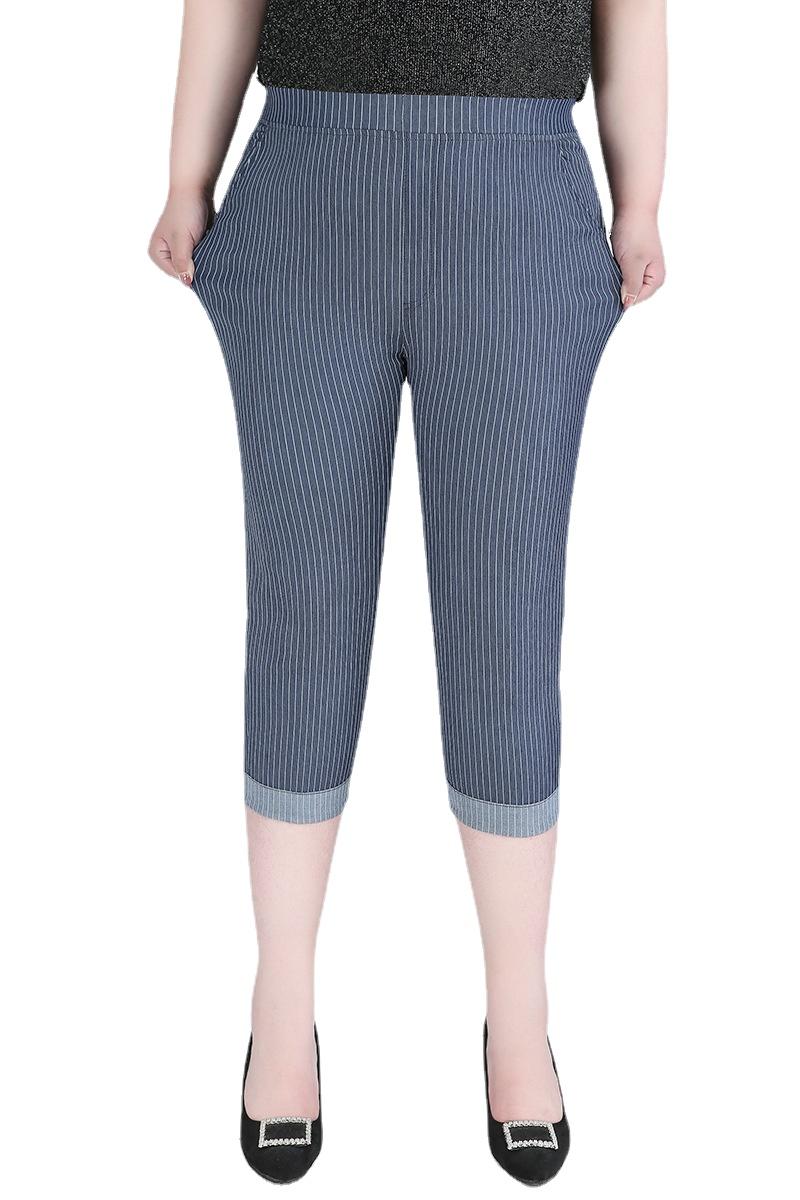 Women's Jeans 2XL To 9XL Extra Plus Size Cropped Striped Denim Trousers Elastic Casual High Waist For Women T4612
Women's Jeans 2XL To 9XL Extra Plus Size Cropped Striped Denim Trousers Elastic Casual High Waist For Women T4612