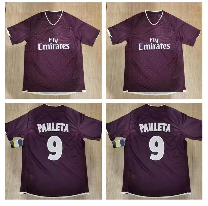 2006 2007 soccer jersey Retro 06 07 classic red paris away vintage football shirt #25 ROTHEN #15 KALOU #9 PAULETA Maillot de foot
2006 2007 soccer jersey Retro 06 07 classic red paris away vintage football shirt #25 ROTHEN #15 KALOU #9 PAULETA Maillot de foot