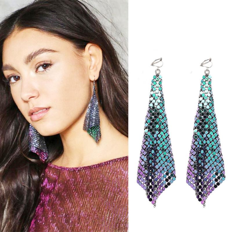 Clip-on & Screw Back Jiofree Star Jewelry Charm Sequin Non Pierced Clip On Earrings Geometric Round Shiny Hyperbole Earring Women Sales
Clip-on & Screw Back Jiofree Star Jewelry Charm Sequin Non Pierced Clip On Earrings Geometric Round Shiny Hyperbole Earring Women Sales