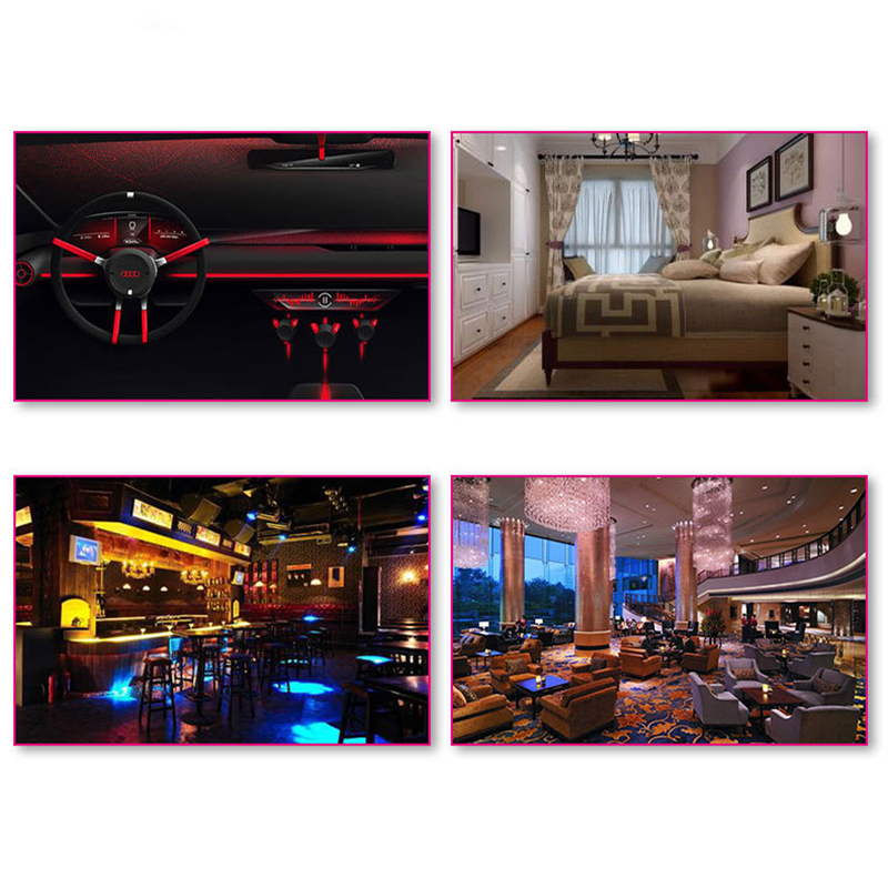 LED Car Roof Star Projector Lamp USB Decorative Light Adjustable Interior Decor Light Indoor environment starry sky