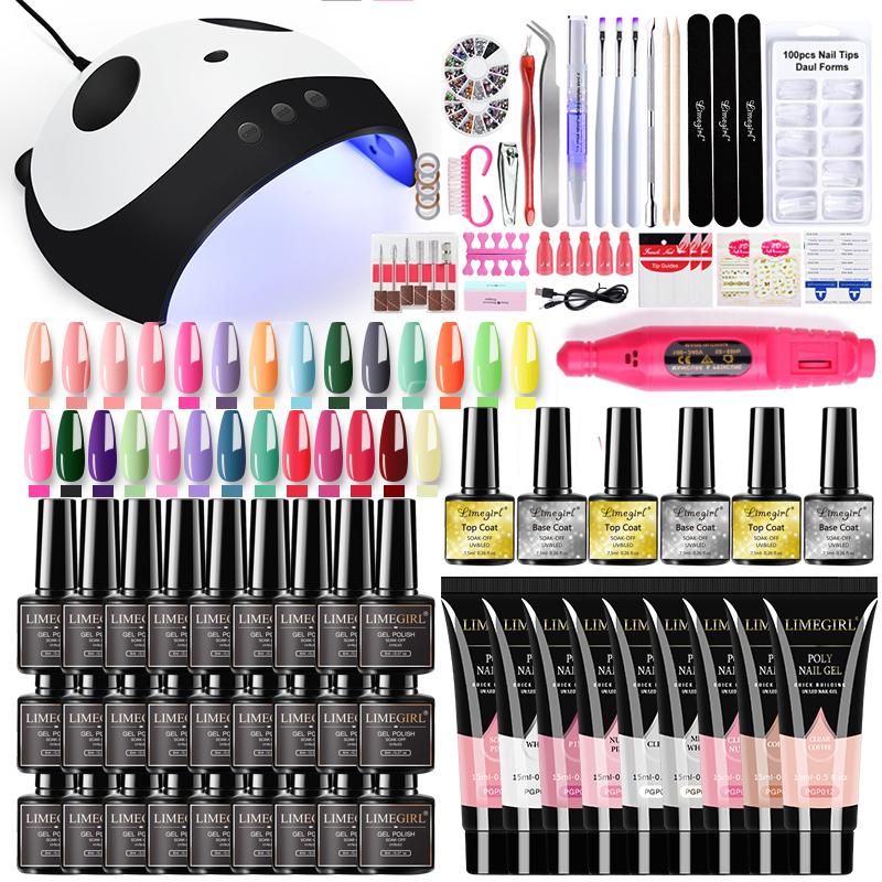 Nail Art Kits Set And 54W Lamp Dryer Gel Polish Kit Drill Machine Manicure Polygels Soak Tools Sets
Nail Art Kits Set And 54W Lamp Dryer Gel Polish Kit Drill Machine Manicure Polygels Soak Tools Sets