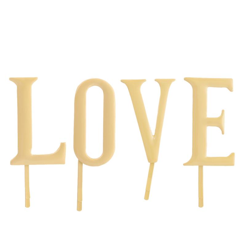 Hair Clips & Barrettes Miss FoUrSy Fashion English Letter Hairpin For Women Love Gold Clip Pins Headdress Grip Accessories Girls JewelryHair
Hair Clips & Barrettes Miss FoUrSy Fashion English Letter Hairpin For Women Love Gold Clip Pins Headdress Grip Accessories Girls JewelryHair