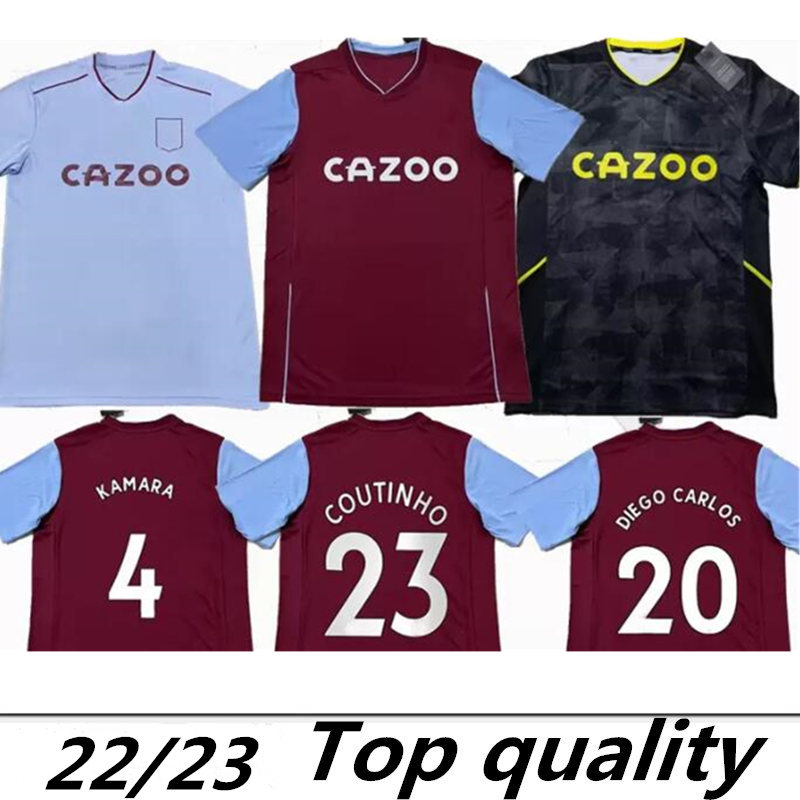 2022 2023 Aston Villaes WATKINS BUENDIA Soccer Jerseys 22 23 Home away McGINN EL GHAZI WESLEY DOUGLAS LUIZ MINGS KONSA CASH M.TREZEGUET Football shirts
2022 2023 Aston Villaes WATKINS BUENDIA Soccer Jerseys 22 23 Home away McGINN EL GHAZI WESLEY DOUGLAS LUIZ MINGS KONSA CASH M.TREZEGUET Football shirts