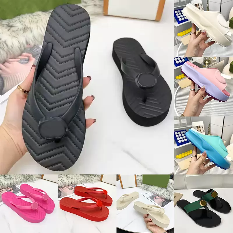 Jelly Sandals Trends Platform Designer Flip Flops Slippers For Women Woman Lady Flats High Heels Slides Fashion Red Pink Black White Foam Rubber Thong Sliders
Jelly Sandals Trends Platform Designer Flip Flops Slippers For Women Woman Lady Flats High Heels Slides Fashion Red Pink Black White Foam Rubber Thong Sliders