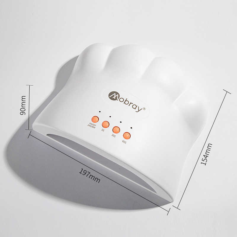 Quick Drying Nail Baking Lamp 48W Phototherapy Machine Led Nail Shop UV Dryer Cat Claw Induction Lamp Lampara De Induccion De Garra De Gato Nagelbackl